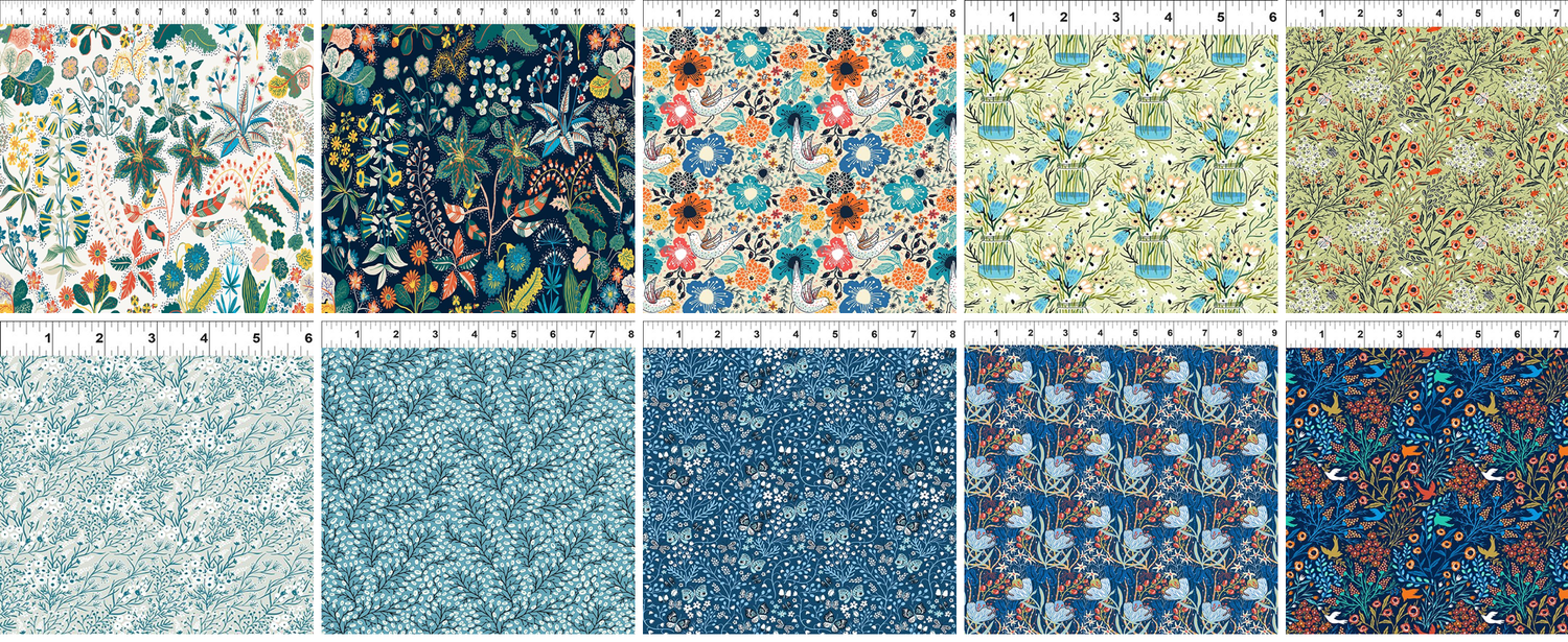 Whimsy by Jason Yenter of In The Beginning Fabrics