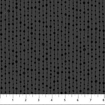 Black Vertical Dots - Basically Black + White by Patrick Lose for Northcott Fabrics by the YARD Stitched by Jessi Rose