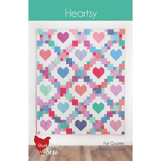 Heartsy - a physical pattern by Cluck Cluck Sew