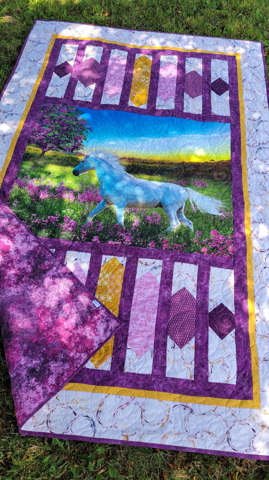 Quilt kit Mandapa Panel Quilt