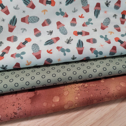 3-Yard Fabric Bundle - 1 Yard of Each of 3 Unique Fabrics -Curated and Specifically Designed for 3-Yard Quilt Patterns- 100% Cotton