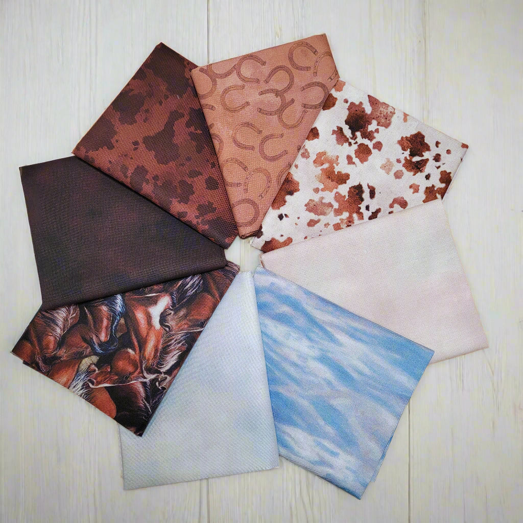 Fat Quarter Bundle - Northcott Wild and Free - 8 fat quarters