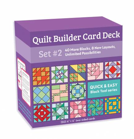 Quilt Builder Card Deck Set #2