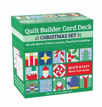 Quilt Builder Card Deck - Christmas Set Stitched by Jessi Rose