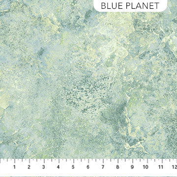 Stonehenge Gradations II - Blue Planet Light Quartz by Northcott by the yard 3257