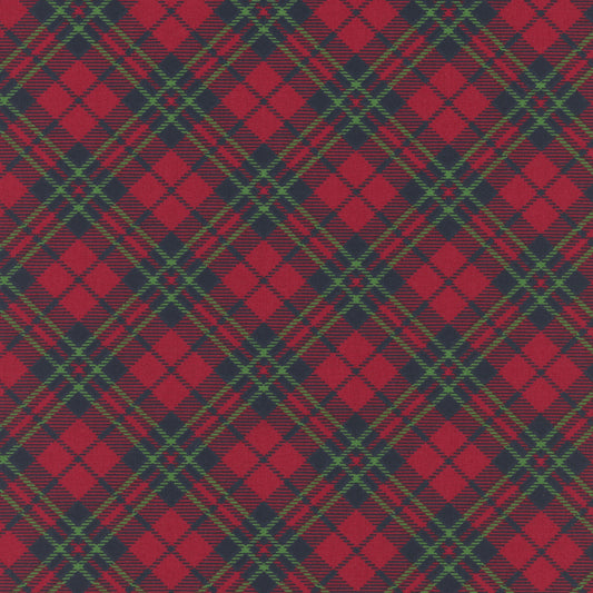 Farmstead Friends Red Plaid by Simon Treadwell for Northcott Fabrics by the Yard