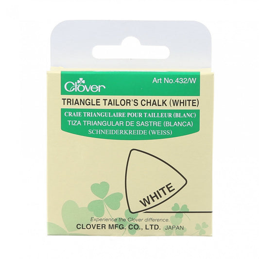 Triangle Tailor's Chalk - White