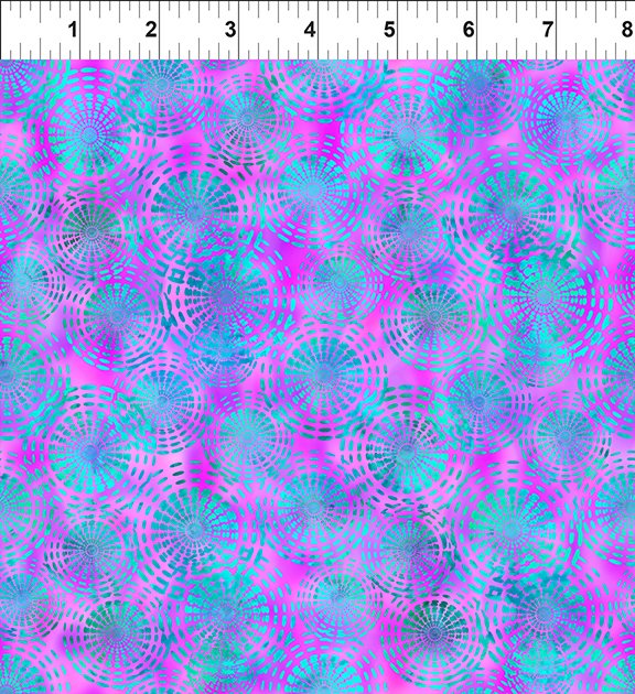 Circles Purple - Dazzle by Jason Yenter for In the beginning Fabrics by the Yard 2133