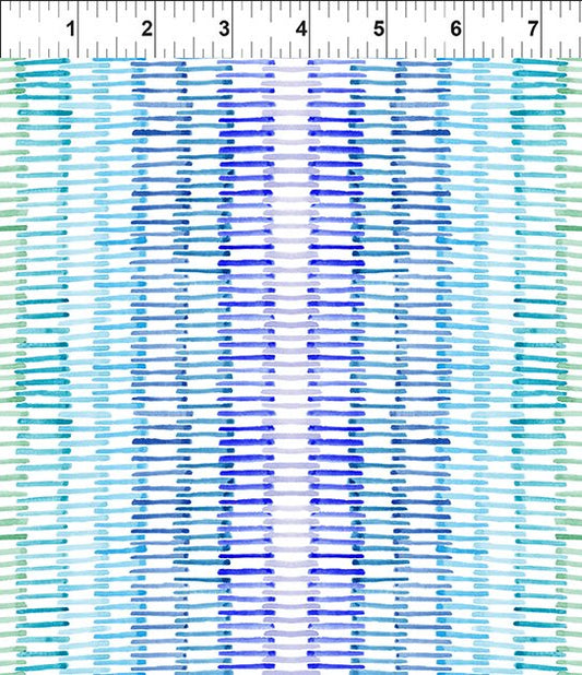 Summer Breeze by Jason Yenter of In The Beginning Fabrics Blue Weave by the Yard