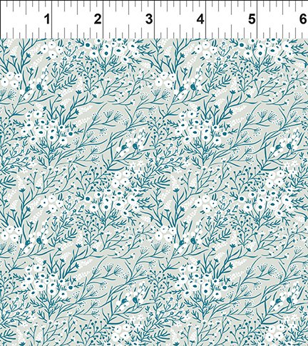 Gray Field - Whimsy by Jason Yenter of In The Beginning Fabrics by the YARD