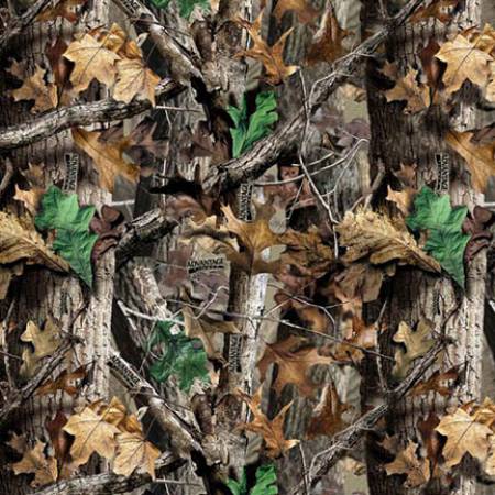 Real Tree All Over Camo Fabric by the Yard 2305