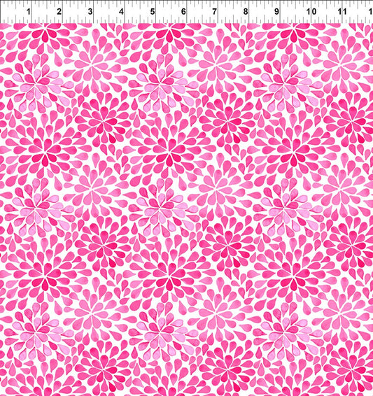 Summer Breeze by Jason Yenter of In The Beginning Fabrics Pink Petals by the Yard