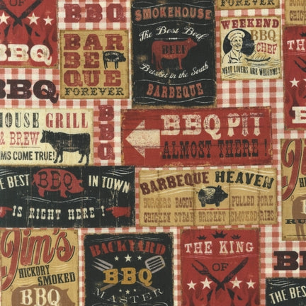 Robert Kaufman - BBQ by the yard 2829