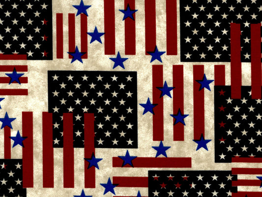 Choice Fabrics - Patriotic Prints by the yard 2210