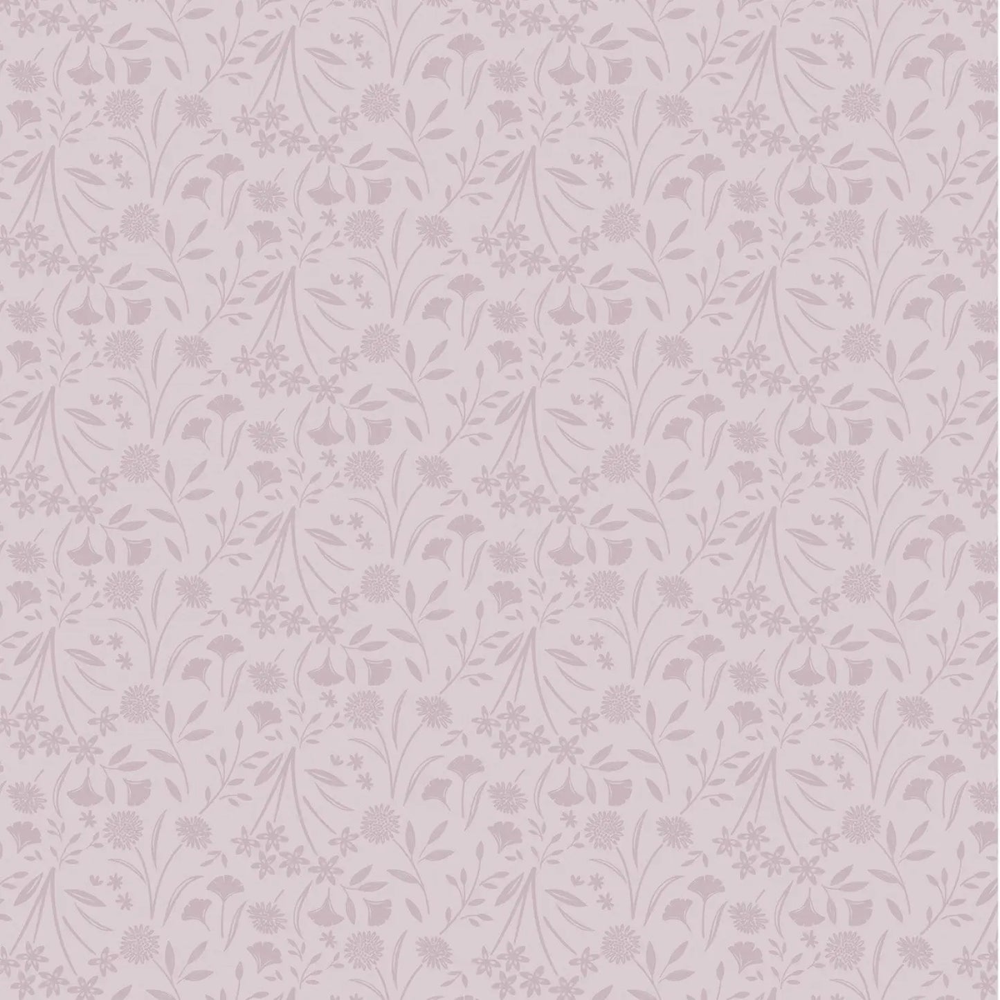 Lewis & Irene - Evenfall Floral Dusk Dusky Pink by the yard 2800 Stitched by Jessi Rose