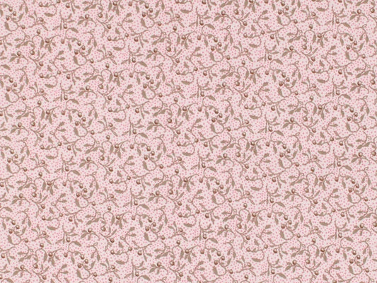 Grandma's Memories Pink Vines by Choice Fabrics by the YARD