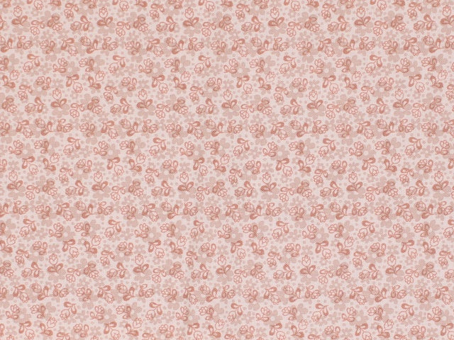 Grandma's Memories Dusty Pink Floral by the yard 2867