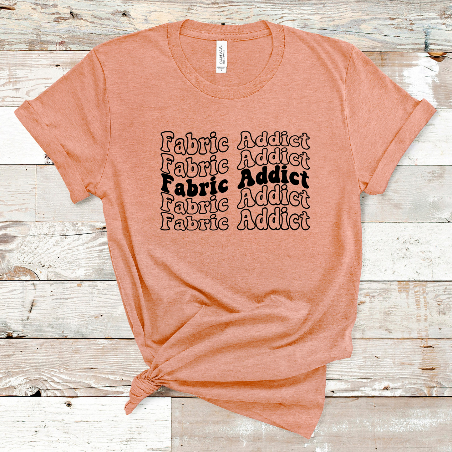 Fabric Addict Tshirt for Quilters - Tee