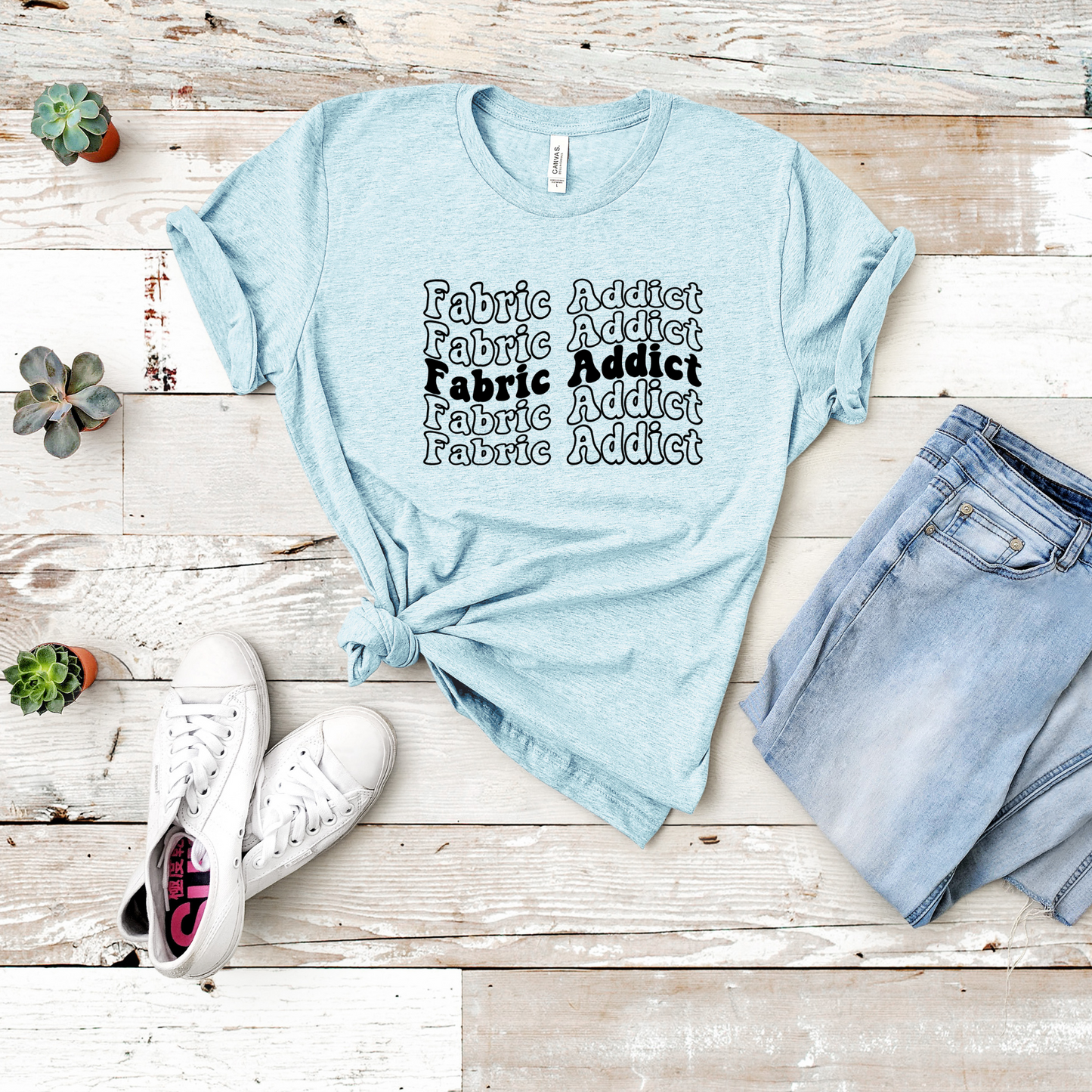 Fabric Addict Tshirt for Quilters - Tee