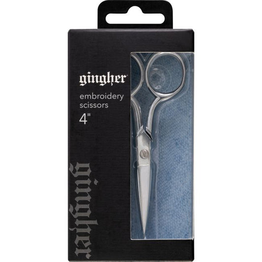 Gingher Embroidery Scissors 4"