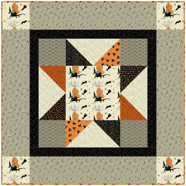 All Hallows Eve Quilt Kit