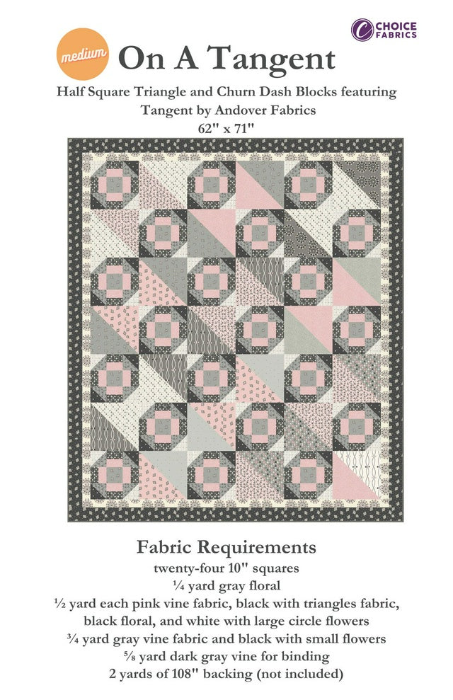 On A Tangent Quilt Kit