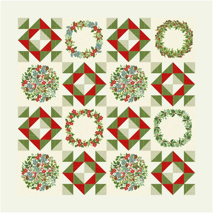 Yuletide Wreath Quilt Kit