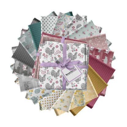 Chalk Barn by Benartex - Fat Quarter Bundle Stitched by Jessi Rose