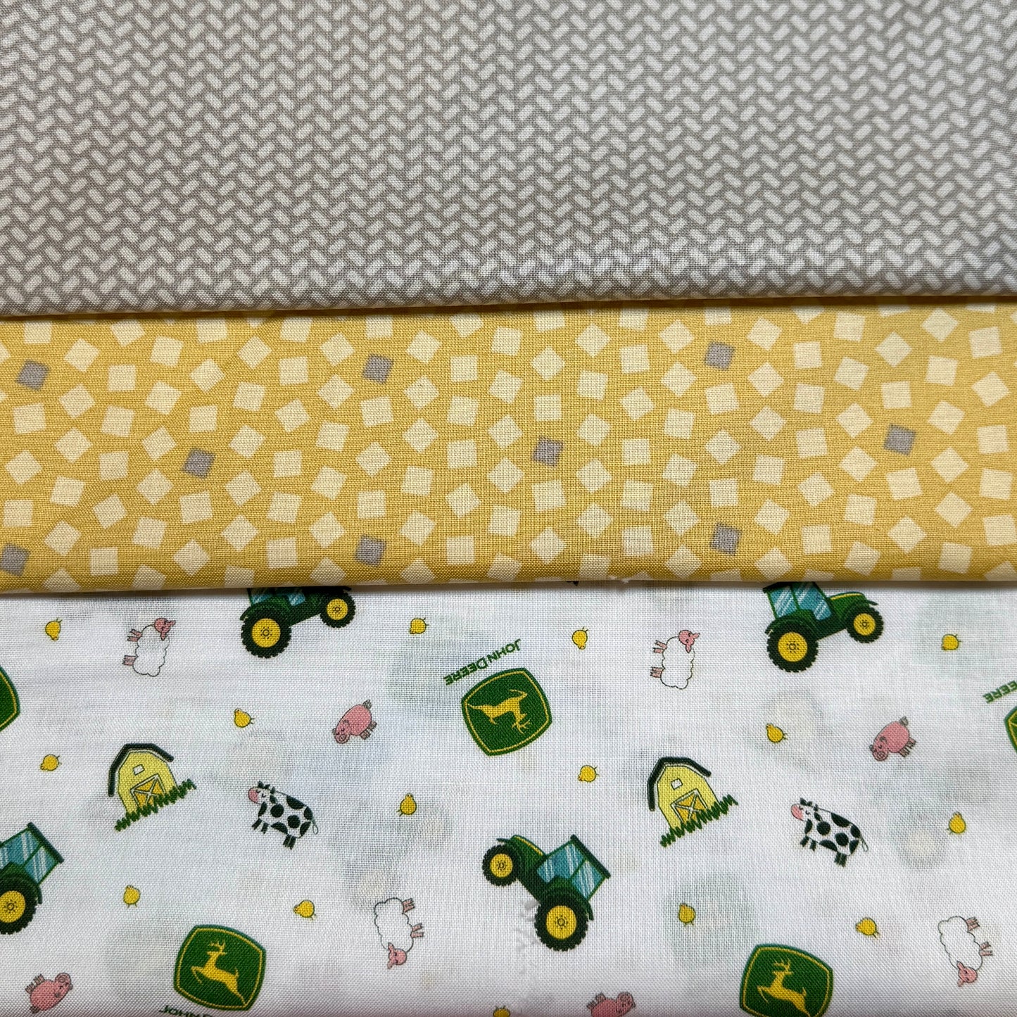 3-Yard Fabric Bundle - 1 Yard of Each of 3 Unique Fabrics -Curated and Specifically Designed for 3-Yard Quilt Patterns