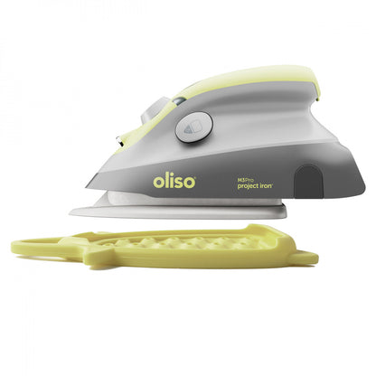 Oliso M3 PRO Mini Iron with Trivet - Pistachio Stitched by Jessi Rose