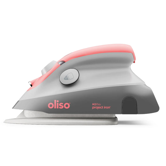 Oliso Mini Iron with Trivet - Coral