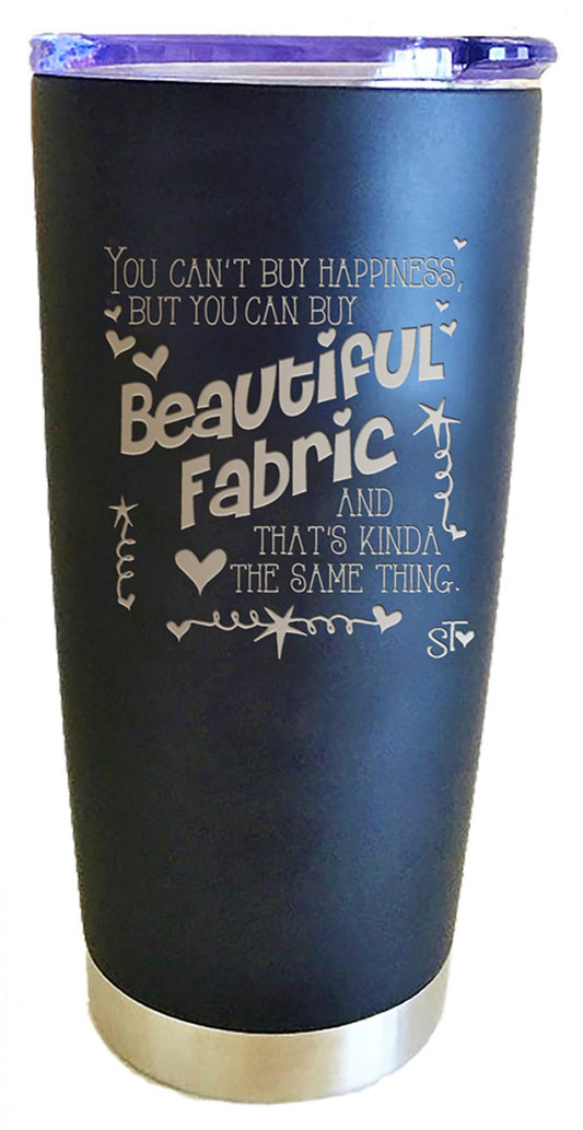 Beautiful Fabric Premium Tumbler