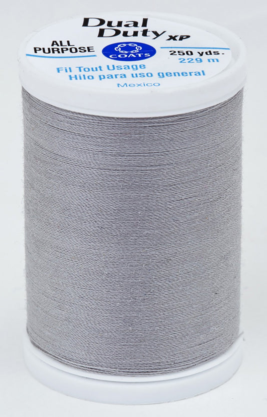 Thread - Dual Duty XP All Purpose Polyester Thread - 250yds - Nugrey