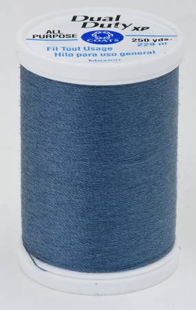 Thread - Dual Duty XP All Purpose Polyester Thread - 250yds - Blue Slate