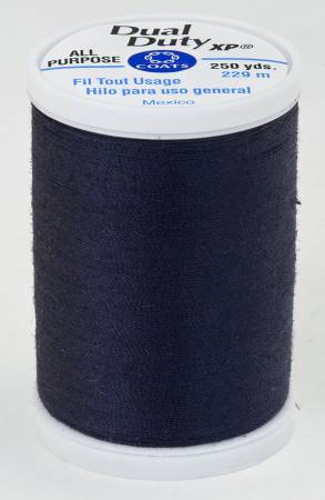 Thread - Dual Duty XP All Purpose Polyester Thread - 250yds - Navy