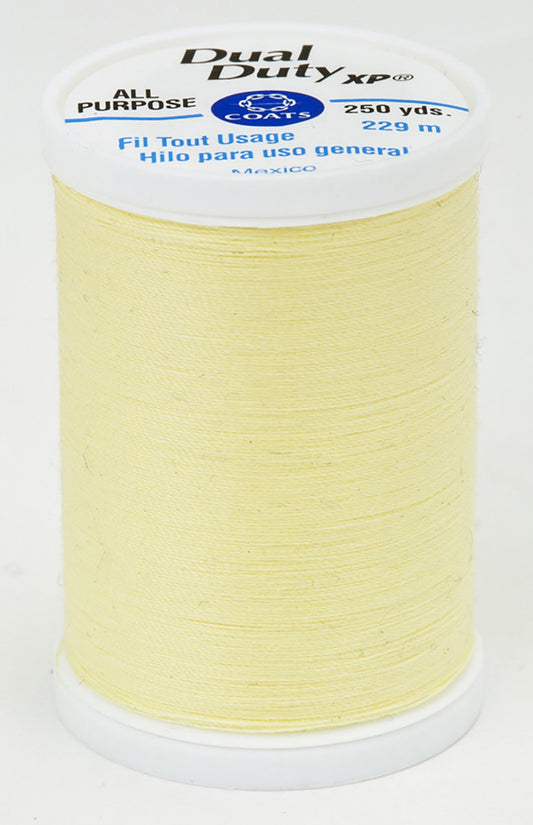 Thread - Dual Duty XP All Purpose Polyester Thread - 250yds - Baby Yellow