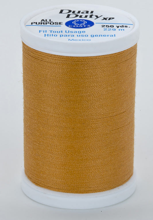 Thread - Dual Duty XP All Purpose Polyester Thread - 250yds - Spanish Gold