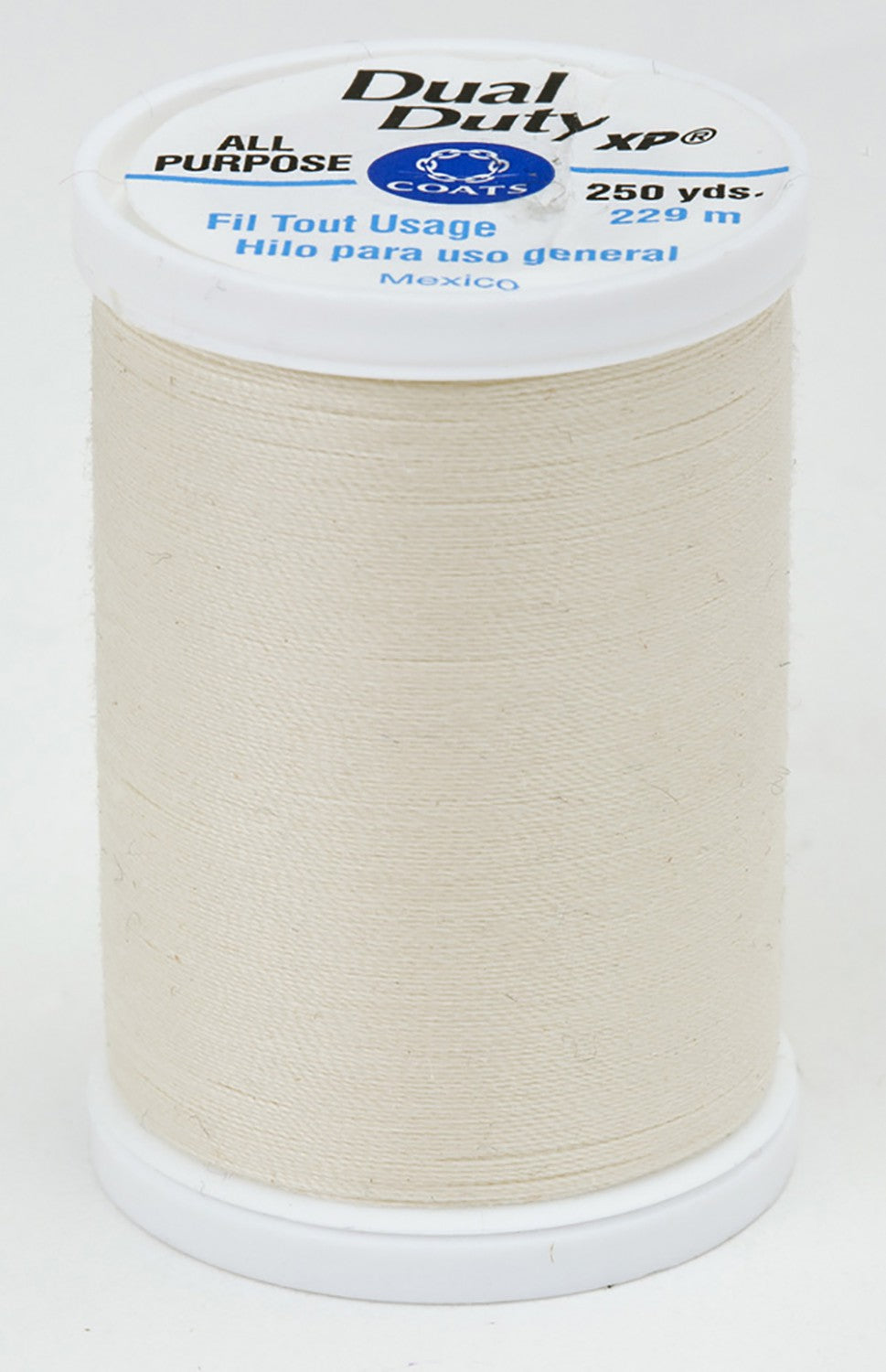 Thread - Dual Duty XP All Purpose Polyester Thread - 250yds - Cream