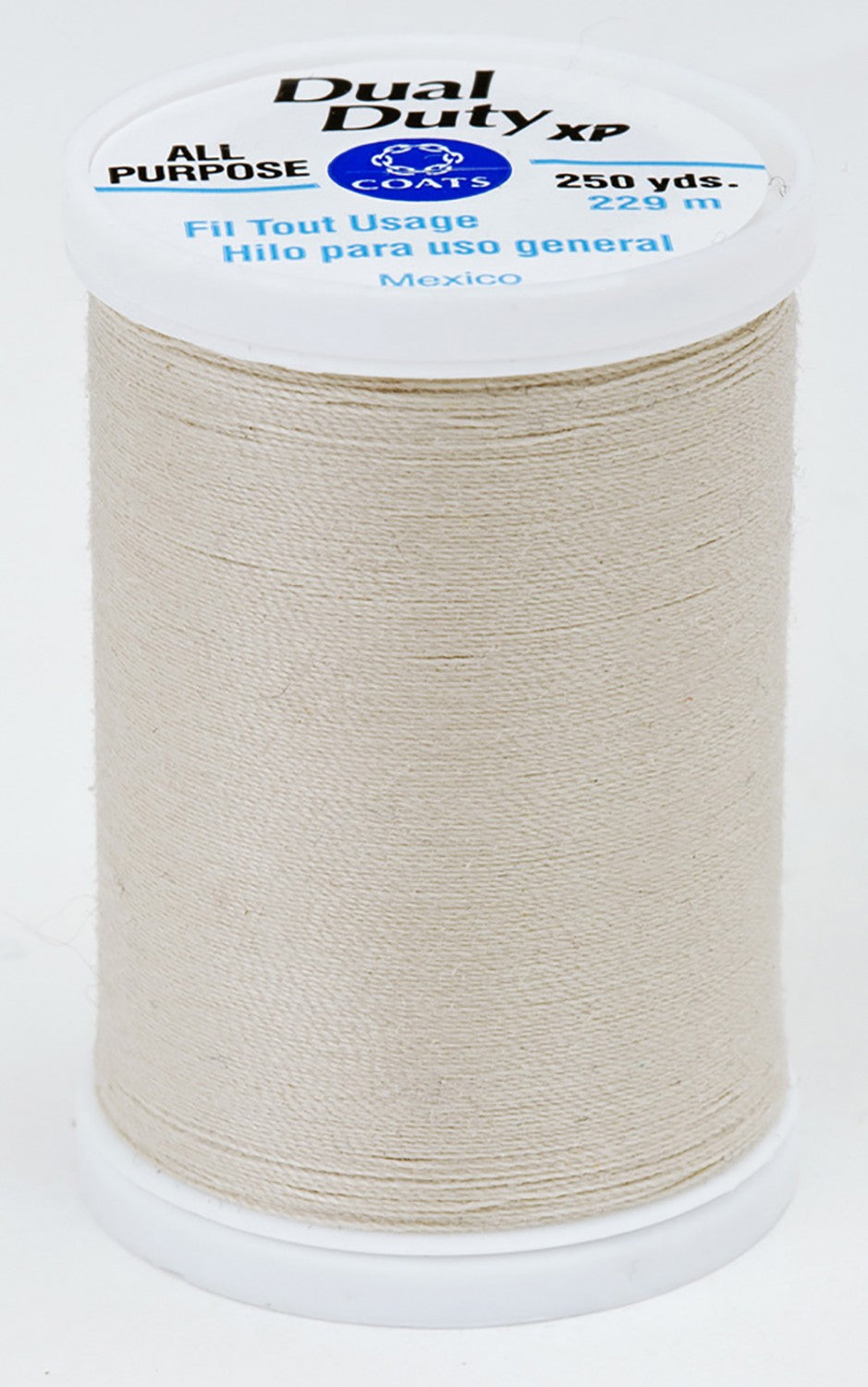 Thread - Dual Duty XP All Purpose Polyester Thread - 250yds - Ecru