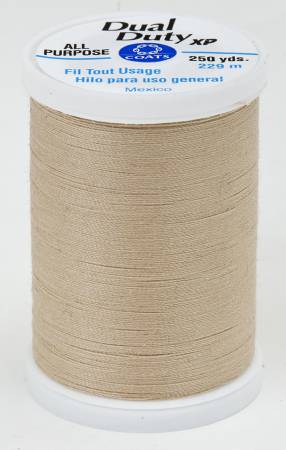 Thread - Dual Duty XP All Purpose Polyester Thread - 250yds - Buff