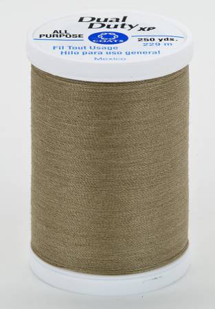 Thread - Dual Duty XP All Purpose Polyester Thread - 250yds - Dark Khaki