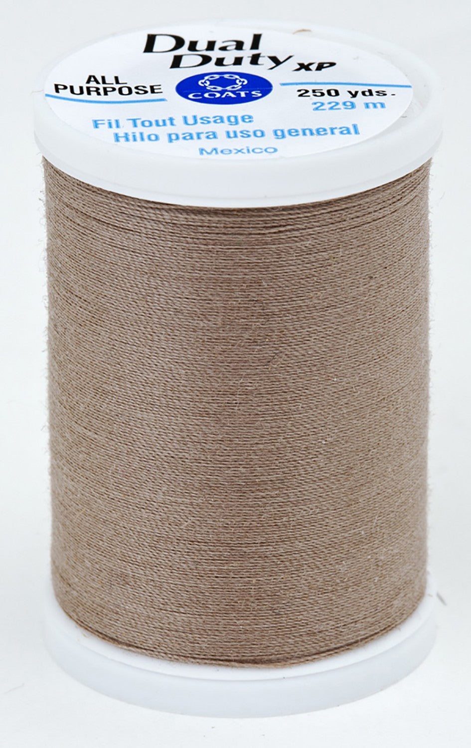 Thread - Dual Duty XP All Purpose Polyester Thread - 250yds - Taupe Clair