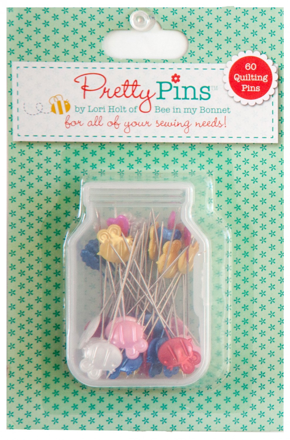 Pretty Pins by Lori Holt of Bee in my Bonnet Stitched by Jessi Rose