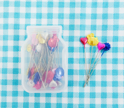 Pretty Pins by Lori Holt of Bee in my Bonnet Stitched by Jessi Rose