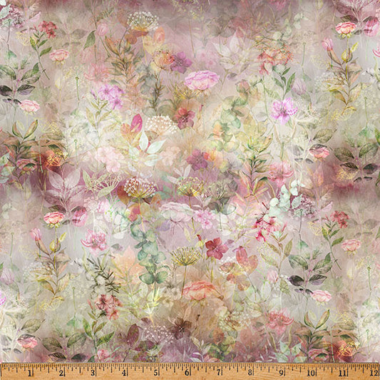 Blush Garden - Small Blossom by Hoffman by the yard 3106