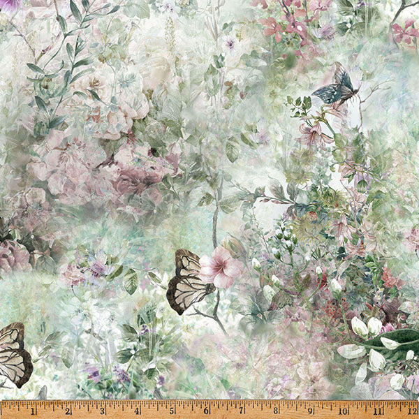 Blush Garden - Mariposa by Hoffman by the yard 3096