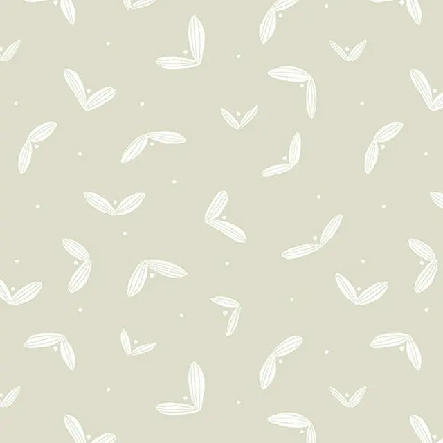 Trellis Gray Leaf by Andover Prints by the YARD Stitched by Jessi Rose