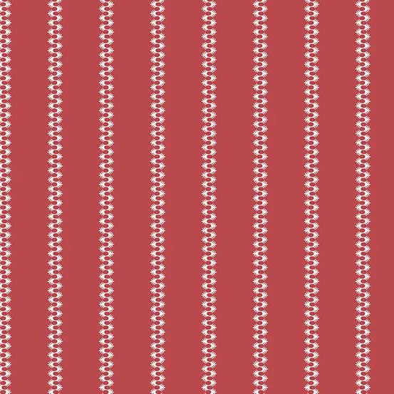 Century Prints - Farmgate Barnrose Red by Andover Prints by the YARD 3018 Stitched by Jessi Rose