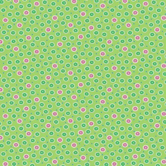 Sunny Days - Green Floral by Marcus Prints by the YARD 2779 Stitched by Jessi Rose