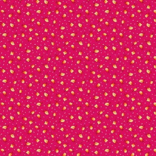 Sunny Days - Pink Leaves by Marcus Prints by the YARD 2772